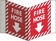 Fire Hose Visi Sign (#VS33W)