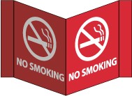 No Smoking Visi Sign (#VS19)