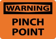Warning Pinch Point Sign (#W459)