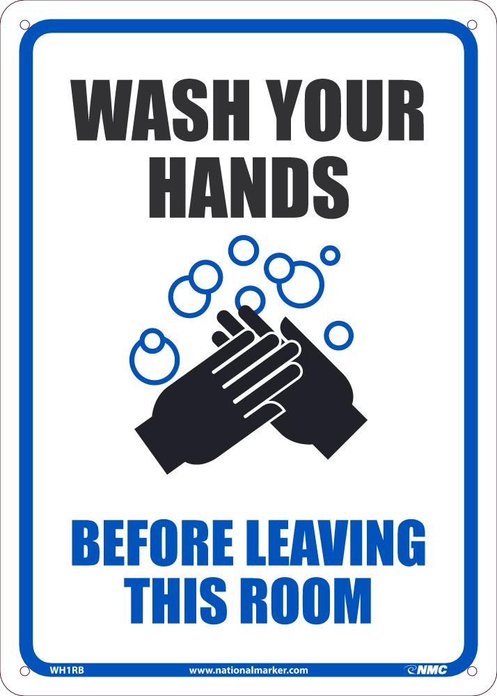 WASH YOUR HANDS BEFORE LEAVING THIS ROOM (#WH1RB)