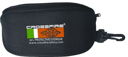 CrossFire Black Zipper Pouch (#CR3)