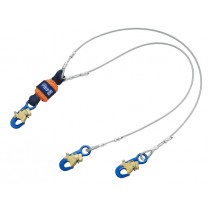  EZ-Stop™ Leading Edge 100% Tie-Off Cable Shock Absorbing Lanyard (#1246068)