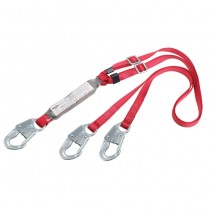 PRO™ Pack Adjustable 100% Tie-Off Shock Absorbing Lanyard (#1342250)