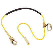 Pole Climber's Adjustable Rope Positioning Lanyard, 8 ft. (#1234070)