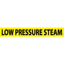 Low Pressure Steam Pressure-Sensitive Vinyl Pipe Marker (#1156Y)