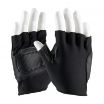 Maximum Safety® Goatskin Leather Palm & Thumb with Anti-Vibration & Shock Absorbing Pad - Slip-On Cuff  (#122-AV71)