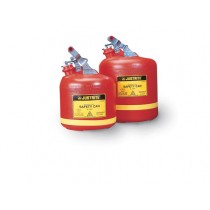 Justrite Type I Poly Safety Can, 2.5 gallon (#14261)