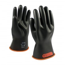 NOVAX® Class 0 Rubber Insulating Glove with Straight Cuff - 11"  (#155-0-11)