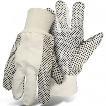 PIP® Economy Grade Cotton/Polyester Blend Glove with PVC Dotted Grip on Palm, Thumb, Index and Little Finger - 8 oz.  (#1JP5501)