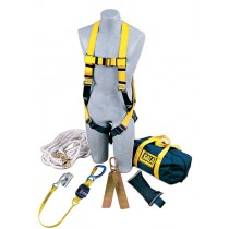 Roofer's Fall Protection Kit - Hinged Anchor (#2104169)