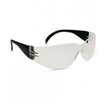 Zenon Z12™ Rimless Safety Glasses with Black Temple, Clear Lens and Anti-Scratch / Anti-Fog Coating  (#250-01-0020)