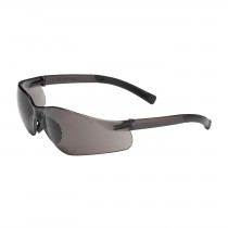Zenon Z14SN™ Rimless Safety Glasses with Black Temple, Gray Lens and Anti-Scratch Coating  (#250-08-0001)
