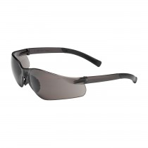 Zenon Z14SN™ Rimless Safety Glasses with Black Temple, Gray Lens and Anti-Scratch / Anti-Fog Coating  (#250-08-0021)