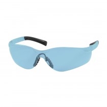  Zenon Z14SN™ Rimless Safety Glasses with Light Blue Temple, Light Blue Lens and Anti-Scratch Coating  (#250-08-5503)