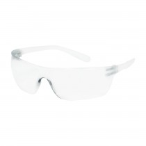 Zenon Z-Lyte II™ Rimless Safety Glasses with Clear Temple, Clear Lens and Anti-Scratch / Anti-Fog Coating  (#250-13-0020)