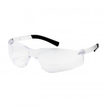 Zenon Z13R™ Rimless Safety Readers with Clear Temple, Clear Lens and Anti-Scratch Coating, 1.00 Diopter  (#250-26-0010)