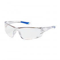 Recon™ Rimless Safety Glasses with Clear Temple, Clear Lens and Anti-Scratch / Anti-Reflective Coating  (#250-32-0010)