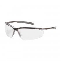  Commander™ Semi-Rimless Safety Glasses with Gloss Bronze Frame, Clear Lens and Anti-Scratch / Anti-Fog Coating  (#250-33-1020)