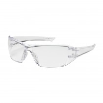 Captain™ Rimless Safety Glasses with Clear Temple, Clear Lens and Anti-Reflective / Anti-Scratch Coating  (#250-46-0010)