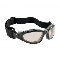 Fuselage™ Full Frame Safety Glasses with Black Frame, Foam Padding, I/O Lens and Anti-Scratch / Anti-Fog Coating  (#250-50-0422)