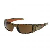 Squadron™ Full Frame Safety Glasses with Camouflage Frame, Brown Lens and Anti-Scratch / Anti-Fog Coating  (#250-53-1024)