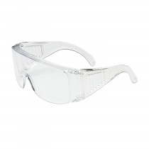 The Scout™ OTG Rimless Safety Glasses with Clear Temple, Clear Lens and Anti-Scratch Coating  (#250-99-0900)