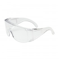 The Scout™ OTG Rimless Safety Glasses with Clear Temple and Clear Lens  (#250-99-0980)