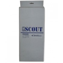 The Scout™ OTG Rimless Safety Glasses with Clear Temple and Clear Lens - Dispenser Box  (#250-99-0980DP)