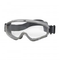 Fortis™ II Indirect Vent Goggle with Light Gray Body, Clear Lens and Anti-Scratch / Anti-Fog Coating - Neoprene Strap  (#251-80-0020-RHB)