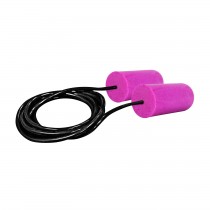 Nano Bullet™ Compact Disposable Soft Polyurethane Foam Corded Ear Plugs - NRR 28  (#267-HPF310C)