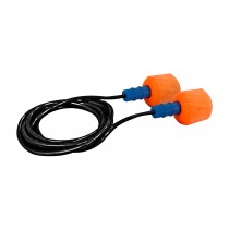 EZ-Twist™ Disposable Soft Polyurethane Foam Corded Ear Plugs - NRR 30  (#267-HPF610C)