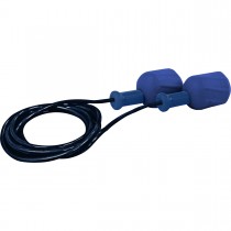 Food Pro EZ-Twist™ Metal Detectable Polyurethane Foam Corded Ear Plugs - 30 NRR  (#267-HPF610D)