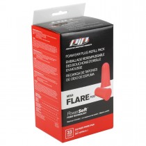 Mega Flare™ Plus Disposable Soft Polyurethane Foam Ear Plugs - Dispenser Refill Pack  (#267-HPF910-1)