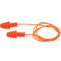 PIP® Reusable TPR Corded Ear Plugs - NRR 27  (#267-HPR400C)