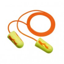 3M E-A-Rsoft Yellow Neon Blasts Earplugs, corded (#311-1252)