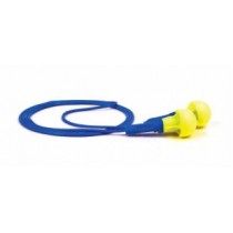 3M E-A-R Push-Ins Earplugs, corded, 100/bx (#318-1001)