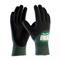 MaxiFlex® Cut™ Seamless Knit Engineered Yarn Glove with Premium Nitrile Coated MicroFoam Grip on Palm, Fingers & Knuckles (#34-8753)