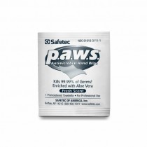 p.a.w.s. Antimicrobial Hand Wipes, 10/bag (#213-006)