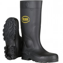 Boss® Footwear 16" Black PVC Steel Toe Boot  (#382-810)