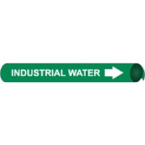 Industrial Water Precoiled Pipe Marker (#4065N)