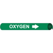 Oxygen Precoiled Pipe Marker (#4080N)
