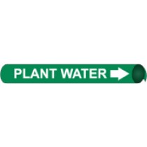 Plant Water Precoiled Pipe Marker (#4082N)