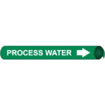 Process Water Precoiled Pipe Marker (#4085N)