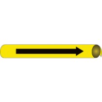 Arrow (yellow) Precoiled Pipe Marker (#4115N)