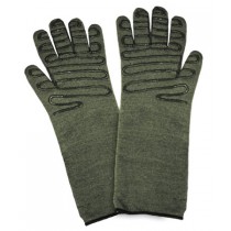 Kut Gard® Kevlar® / Preox Seamless Knit Hot Mill Glove with Cotton Liner and Double-Sided SilaGrip™ Coating - Extended Cuff  (#43-859)
