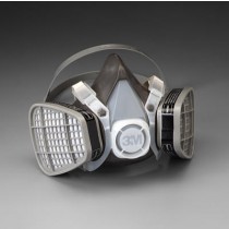 3M™ Half Facepiece Disposable Respirator Assembly (organic vapor, large) (#5301)