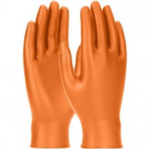 Grippaz™ Skins Extended Use Ambidextrous Nitrile Glove with Textured Fish Scale Grip - 6 Mil  (#67-256)