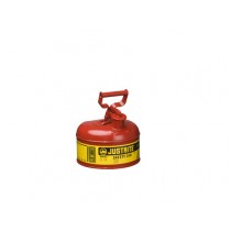 Justrite Type I Safety Can, 1 gallon, Red (#7110100)