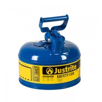 Justrite Type I Safety Can, 1 gallon, Blue (#7110300)