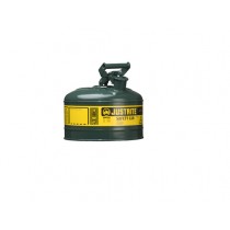 Justrite Type I Safety Can, 1 gallon, Green (#7110400)